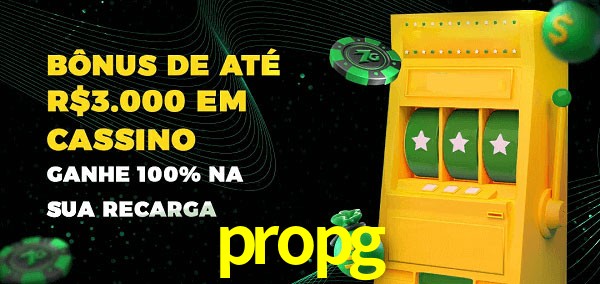 propg melhor bônus de depósito